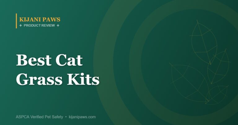 Best Cat Grass Kits: Grow Safe Greens Your Cat Will Actually Eat