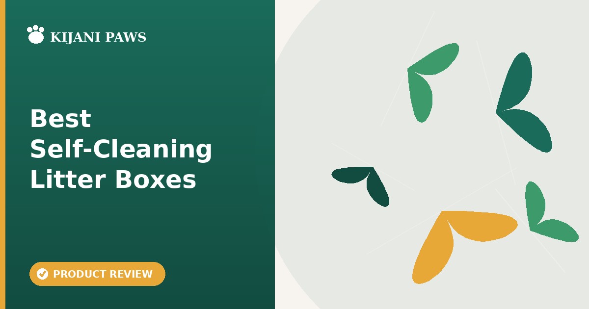 best self-cleaning litter box