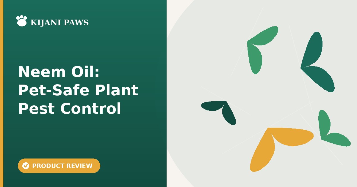 neem oil for houseplants safe for pets