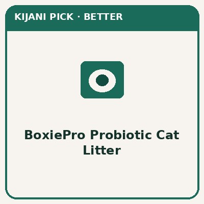 BoxiePro probiotic cat litter
