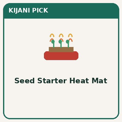 Seed starter heat mat